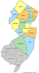 NJ Home inspection counties